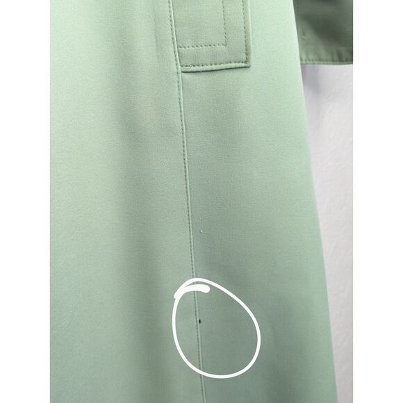 Vintage 70s Puget Sounder Green All Weather Coat by Item House - Picture 11 of 16